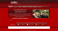 Desktop Screenshot of caglikizogrenciyurdu.com